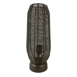 Light en Living Tafellamp Ø18x46 cm SAMRET mat bruin-brons