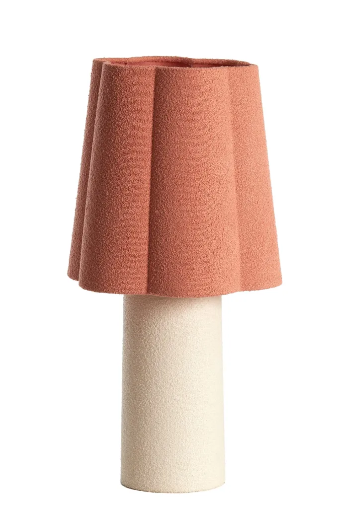 Light en Living Tafellamp Ø25X50 Cm Musaby wit+roze