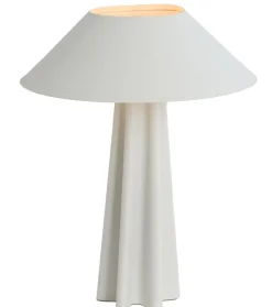 Light en Living Tafellamp Ø38x49 cm CUKAI mat wit