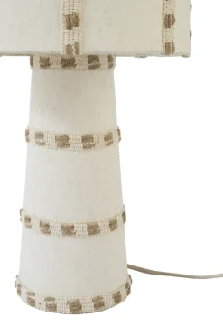 Light en Living Tafellamp Ø30x50 cm VILU crème+jute naturel
