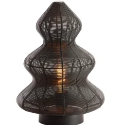 Light en Living Tafellamp Ø25x34 cm CHRISTMAS TREE zwart