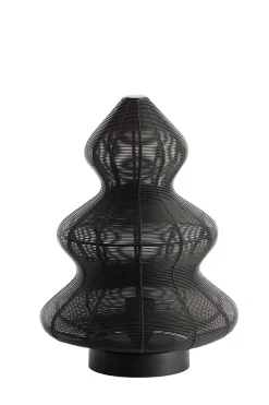 Light en Living Tafellamp Ø25x34 cm CHRISTMAS TREE zwart