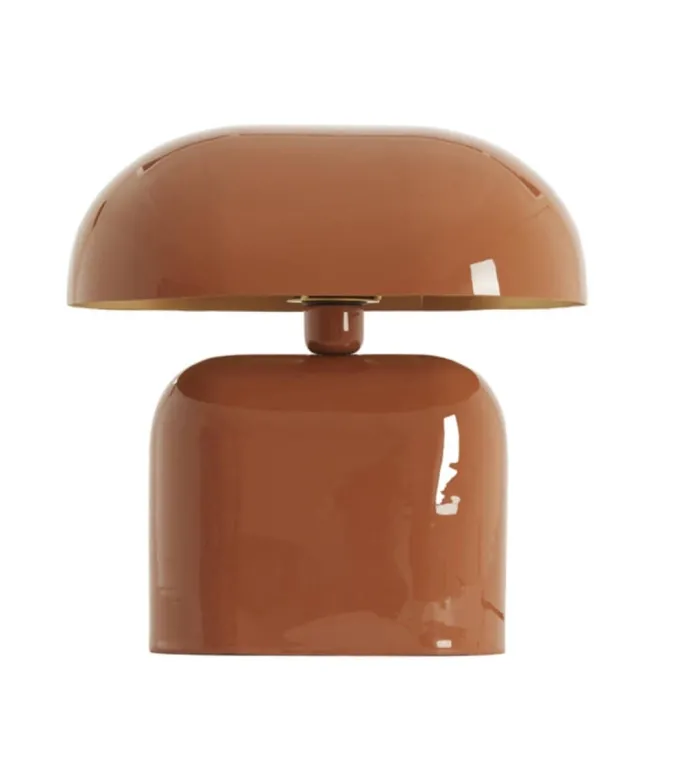Light en Living Tafellamp 37x26x37 cm TODD glans donker oranje