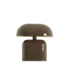 Light en Living Tafellamp 37x26x37 cm TODD glans donker bruin