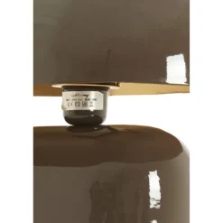 Light en Living Tafellamp 37x26x37 cm TODD glans donker bruin