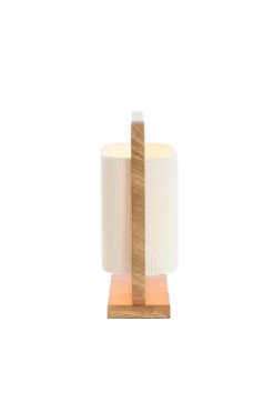 Light en Living Tafellamp 45x15x37,5 cm LECCE houtprint + touw naturel