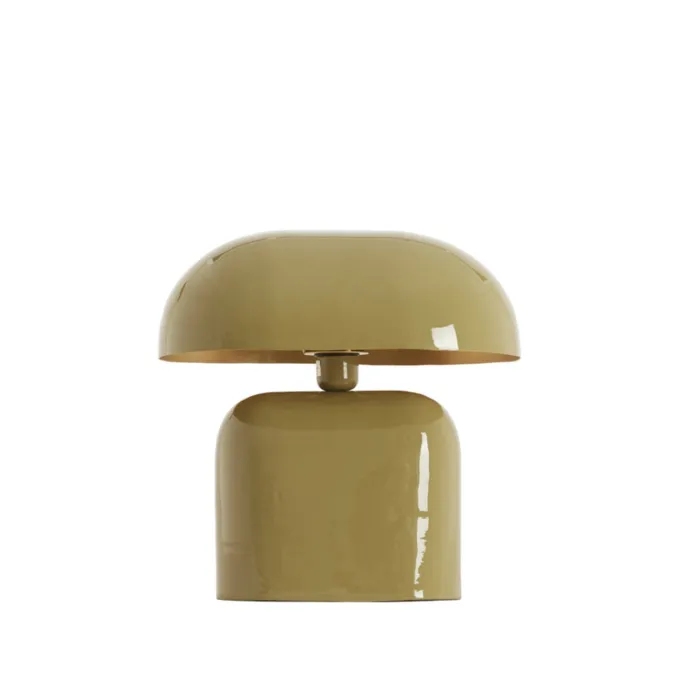 Light en Living Tafellamp 37x26x37 cm TODD glans taupe