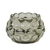 Light en Living Theelicht Ø12,5x8,5 cm HAVANA glas grijs