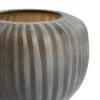 Light en Living Theelicht Ø11x9 cm OPALINE glas mat donker bruin