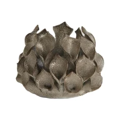 Light en Living Theelicht Ø10x8 cm cm SOREJA porselein brons