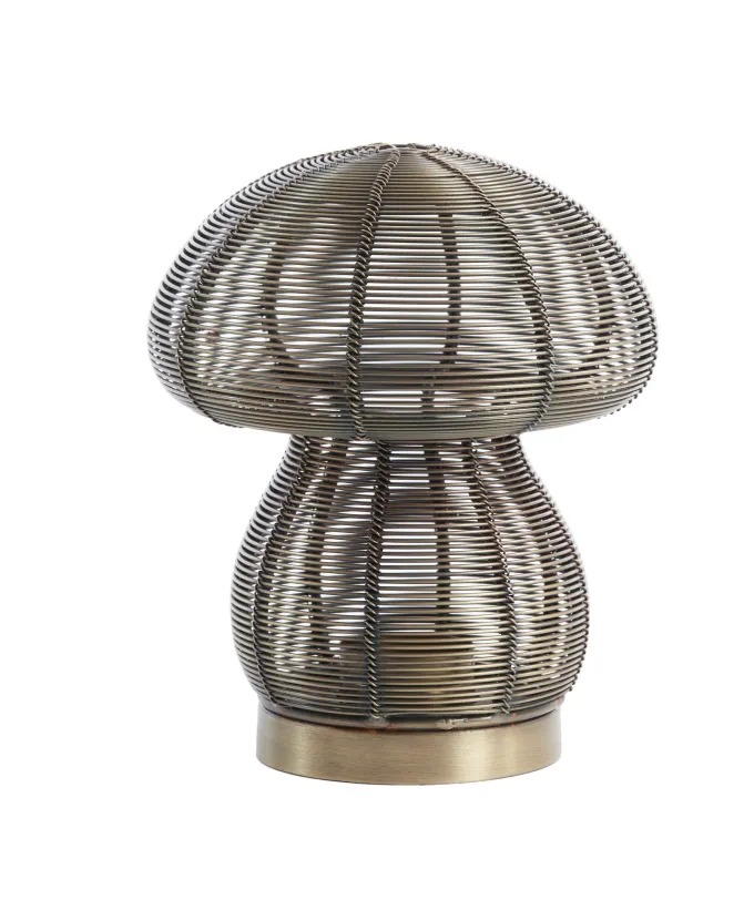 Light en Living Theelicht Ø15x18 cm MUSHROOM antiek brons