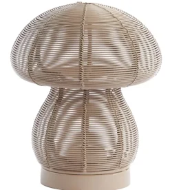 Light en Living Theelicht Ø15x18 cm MUSHROOM mat beige