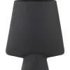 Light en Living Vaas deco CIARA keramiek zwart 23x12,5x30 cm