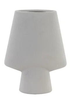 Light en Living Vaas deco CIARA keramiek grijs - 2 maten