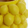 Light en Living Vaas deco LEMON geel - 14 cm hoog