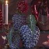 Light en Living Vaas deco Ø25,5x27 cm BERRIES keramiek donkerblauw