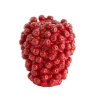 Light en Living Vaas deco Ø15X17,5 cm BERRIES keramiek rood