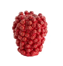 Light en Living Vaas deco Ø15X17,5 cm BERRIES keramiek rood