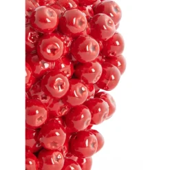Light en Living Vaas deco Ø15X17,5 cm BERRIES keramiek rood