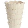 Light en Living Vaas deco Ø33x43 cm BANYA keramiek mat crème