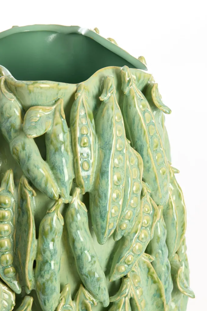 Light en Living Vaas deco Ø21x31 cm FABA mint groen