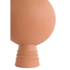Light en Living Vaas deco Ø14x40 cm KAVANSI mat terra-roze
