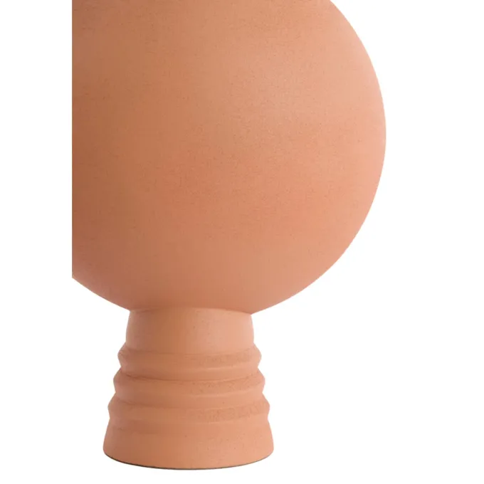 Light en Living Vaas deco Ø18x54,5 cm KAVANSI mat terra-roze