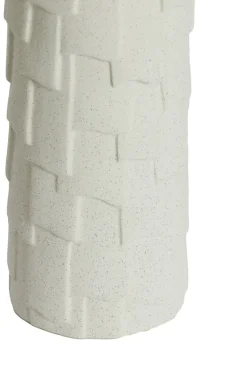 Light en Living Vaas deco Ø14x34,5 cm LEIMA keramiek mat crème