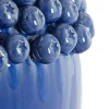 Light en Living Vaas deco Ø32x43,5 cm LOVRO keramiek donkerblauw