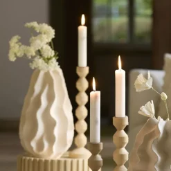 Light en Living Vaas Deco Ø22,5X37,5 cm NELANI mat crème