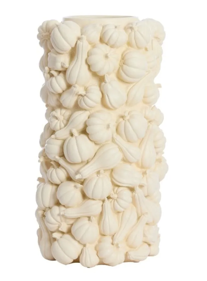 Light en Living Vaas deco Ø28x49 cm PUMPKIN crème