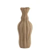 Light en Living Vaas deco Ø17,5x47,5 cm SILVIO keramiek mat bruin