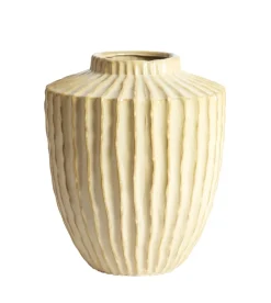 Light en Living Vaas deco Ø30X32 cm TALEA keramiek zand-beige