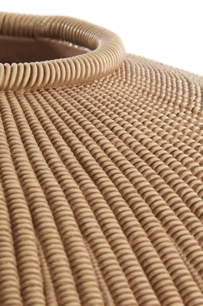 Light en Living Vaas deco Ø35x26,5 cm VALERIE licht bruin