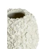 Light en Living Vaas deco Ø17x20 cm VIOLETA mat creme