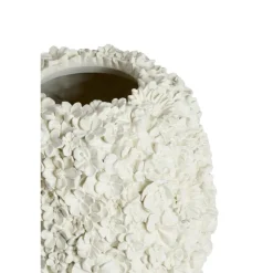 Light en Living Vaas deco Ø27x30,5 cm VIOLETA mat creme
