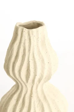 Light en Living Vaas deco Ø19x31,5 cm VANIA keramiek crème