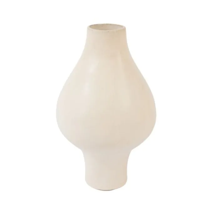 Light en Living Vaas deco Ø18,5x29,5 cm ZAROTI keramiek crème