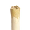 Light en Living Vaas deco 26x14x40 cm FLOVILLA keramiek crème+olijf groen