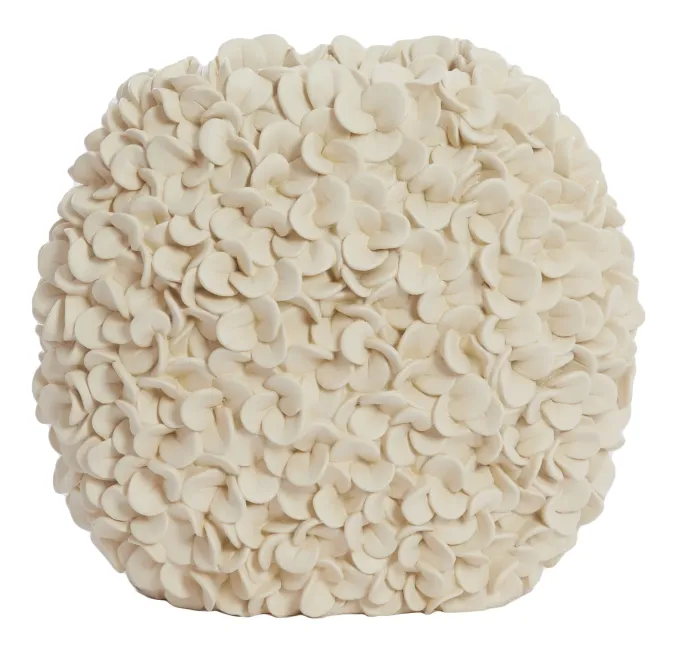Light en Living Vaas deco 31,5x17x28 cm PHYLIA crème