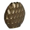 Light en Living Vaas deco 32X9X33 cm ORLAN goud
