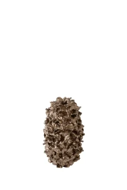 Light en Living Vaas deco 46x22x36,5 cm VELINA bruin-brons