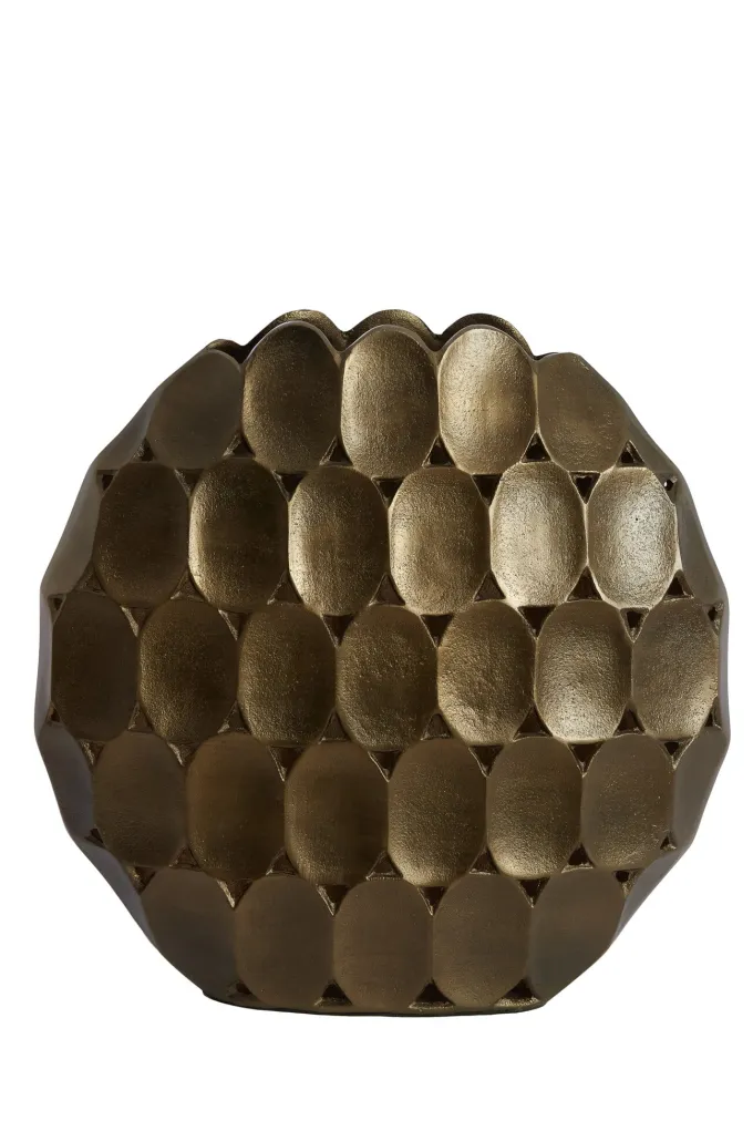 Light en Living Vaas deco 40X11X41 cm ORLAN goud