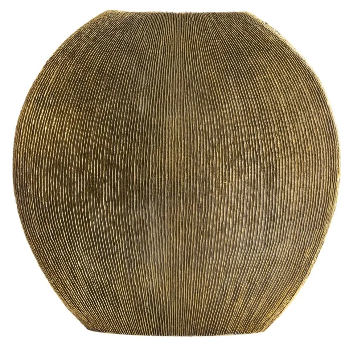 Light en Living Vaas deco 50x15x50 cm BUBIO antiek brons