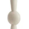Light en Living Vaas deco 37,5x22x81 cm KAVANDU crème