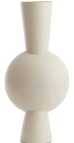 Light en Living Vaas deco 37,5x22x81 cm KAVANDU crème
