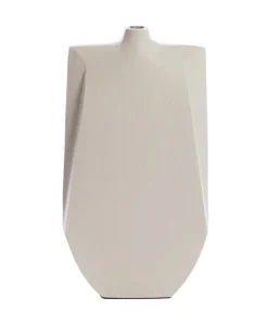 Light en Living Vaas deco 21x7,5x41 cm MAKAHA crème