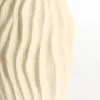 Light en Living Vaas deco 21,5x21x76 cm VANIA keramiek crème
