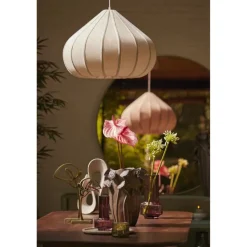 Light en Living Vaas deco 27,5x25,5x35 cm LAVCI keramiek mat donker bruin