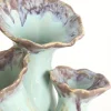 Light en Living Vaas deco 18x13x17,5 cm MISURINA paars-lichtblauw